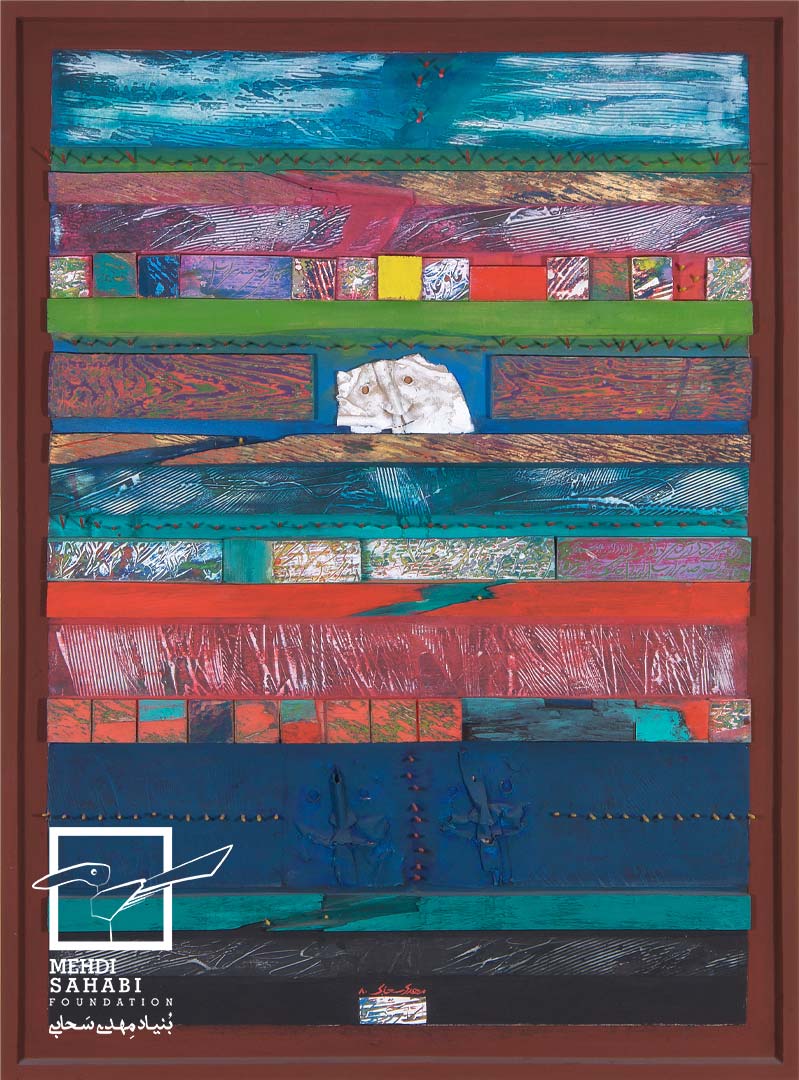 Mixed Media on wood / 120 x 90 cm / 2000 / Tehran Museum of art Treasure