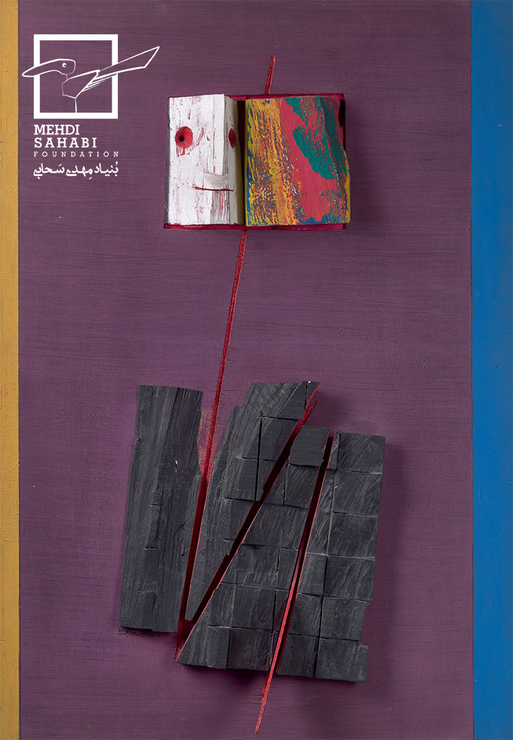 Mixed Media on wood / 100 × 70 x 15 cm / 1999