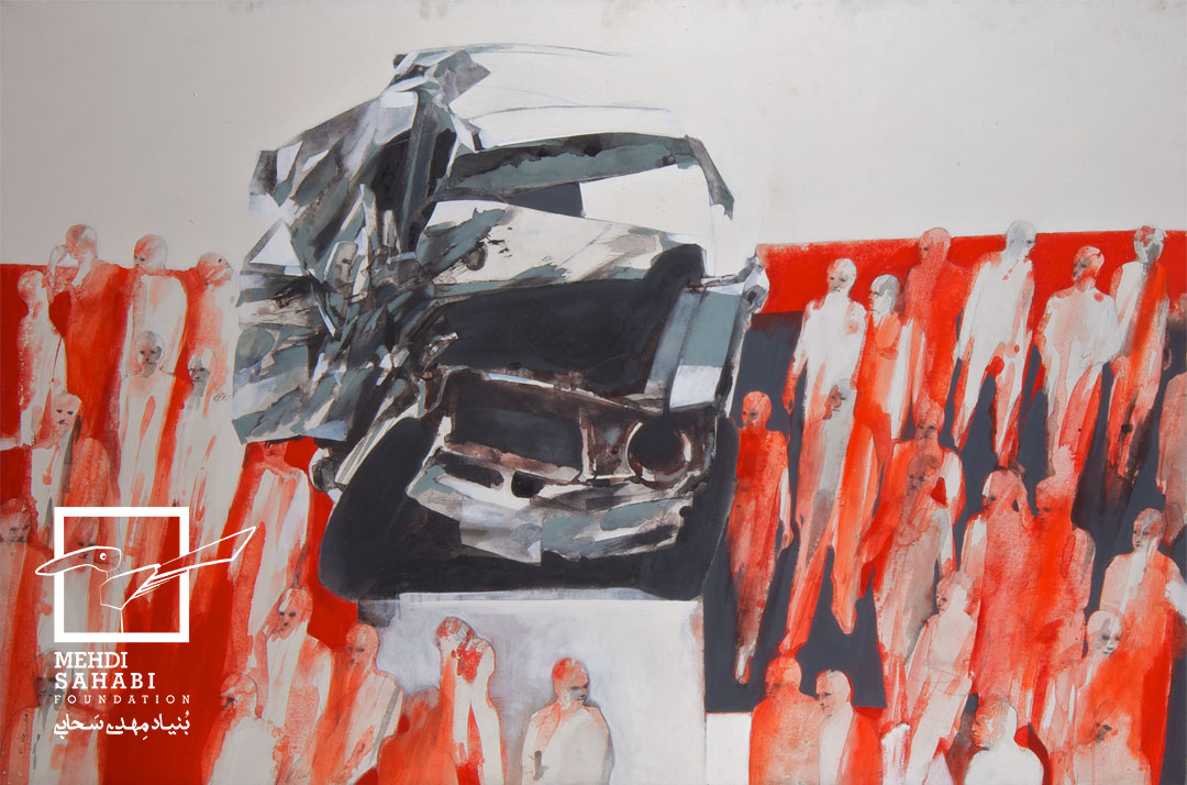 Acrylic on canvas / 100 × 150 cm / 1992 / Pasargad Museum Treasure