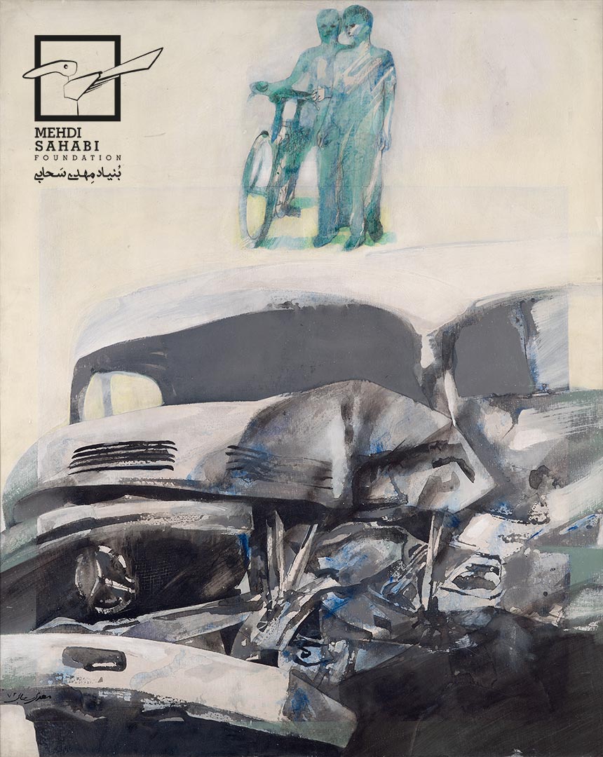 Acrylic on canvas / 100 × 80 cm / 1993 / Private Collection