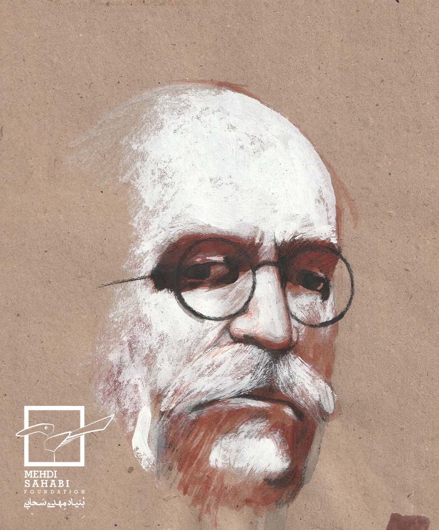 Acrylic on cardboard / 25 × 23 cm